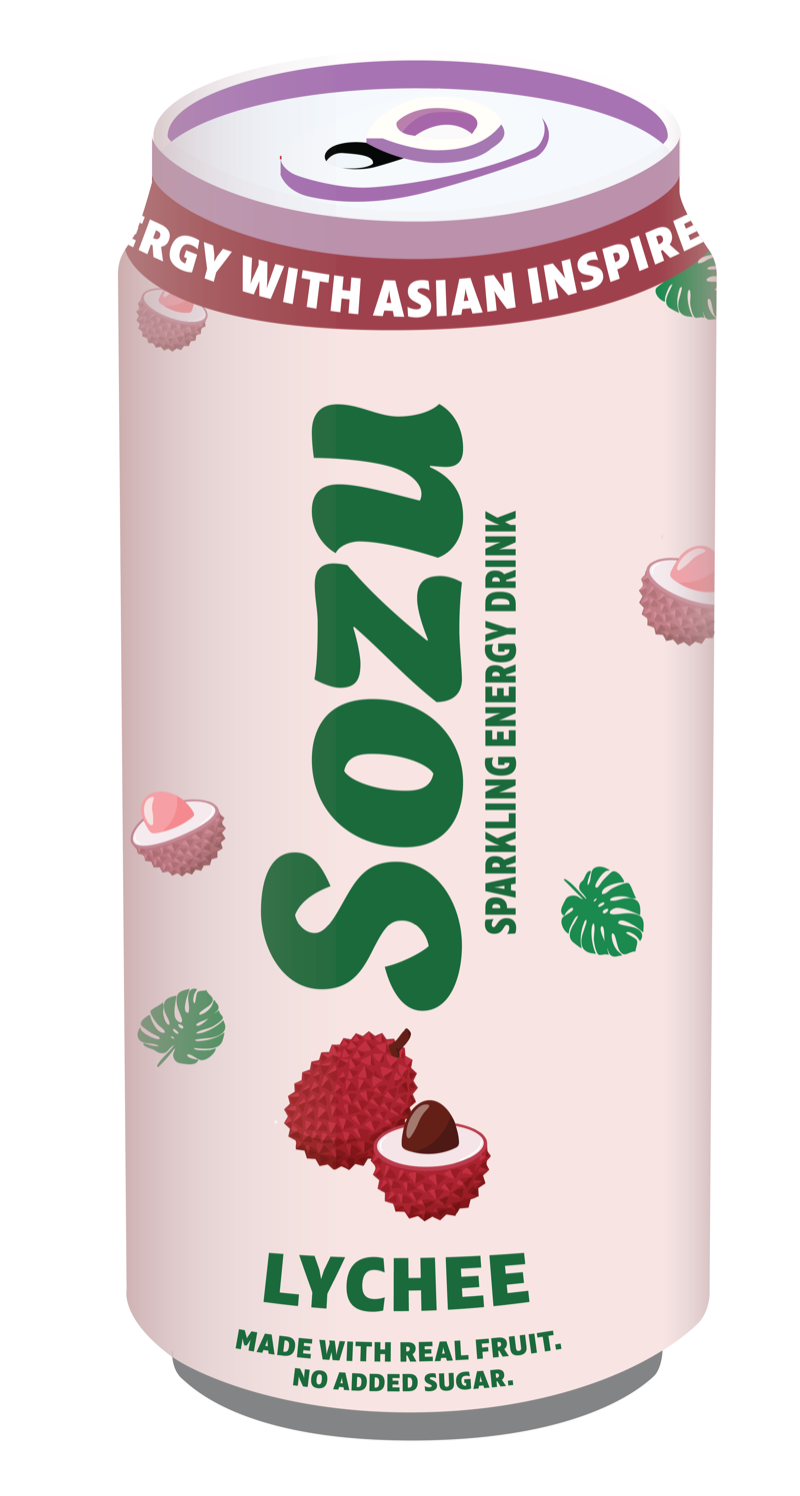 Sozu Lychee can sticker